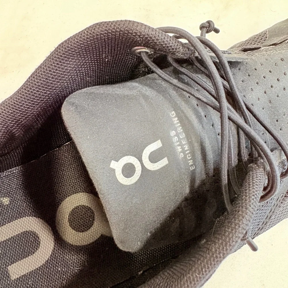 Athletic Gorpcore Running Shoes Cloud 5 Mesh On Cloud Women Black